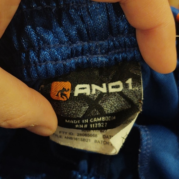 Boys 14-16 XL AND1 shorts Two pairs one price!!! - Picture 3 of 10